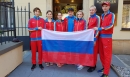 Марафонцы на старте Марафонцы на старте