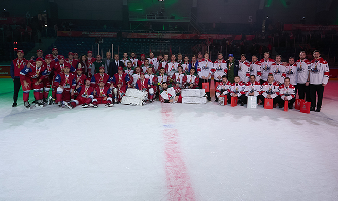 Кубок  ОАО «РЖД» и РОСПРОФЖЕЛ по хоккею с шайбой. Третий день