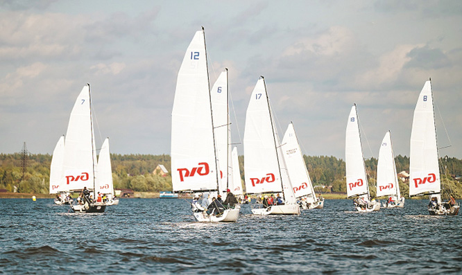 В Подмосковье завершилась седьмая парусная регата на Кубок ОАО «РЖД»